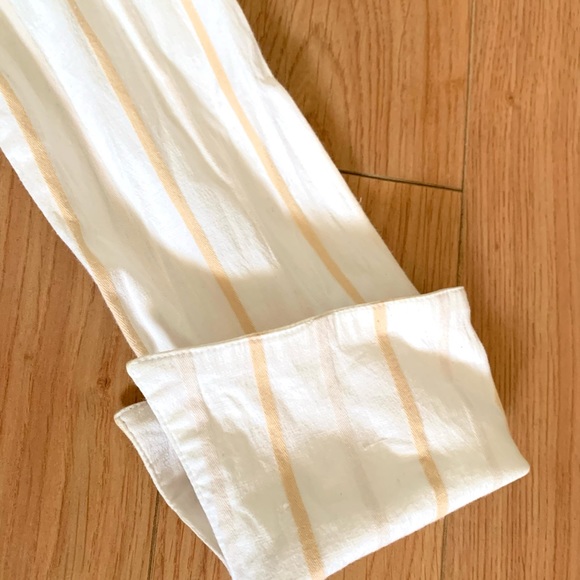 VTG Rampage Stripe Stretch Tie Crop Top, M - Picture 4 of 5